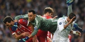 Compete as you train. By Keylor Navas