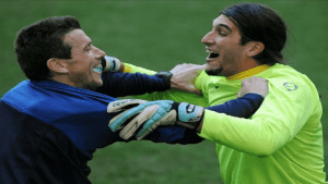The importance of creating an atmosphere during the goalkeeper training